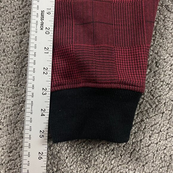 Vintage Southpole Hoodie Men's Medium Red Full Zip Y2K Hooded Sweatshirt - Picture 13 of 13